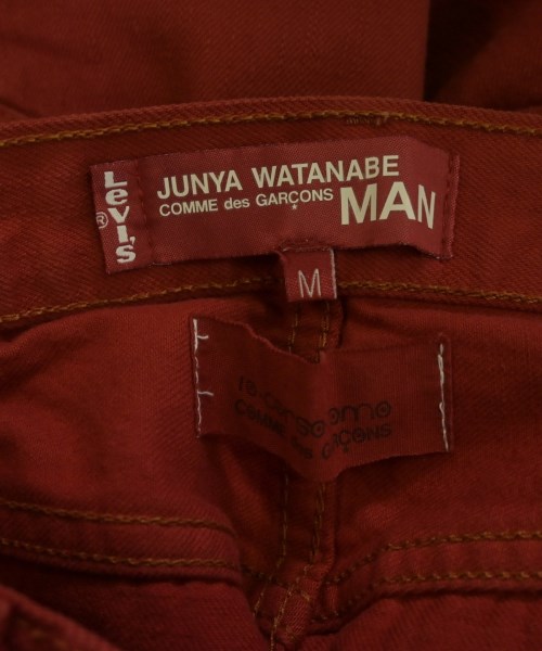 JUNYA WATANABE MAN（ジュンヤワタナベマン）デニムパンツ 赤 サイズ:M メンズ/2200624988540