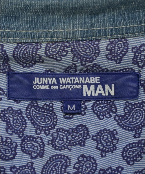 JUNYA WATANABE MAN（ジュンヤワタナベマン）カジュアルシャツ 紺 サイズ:M メンズ/2200624988717