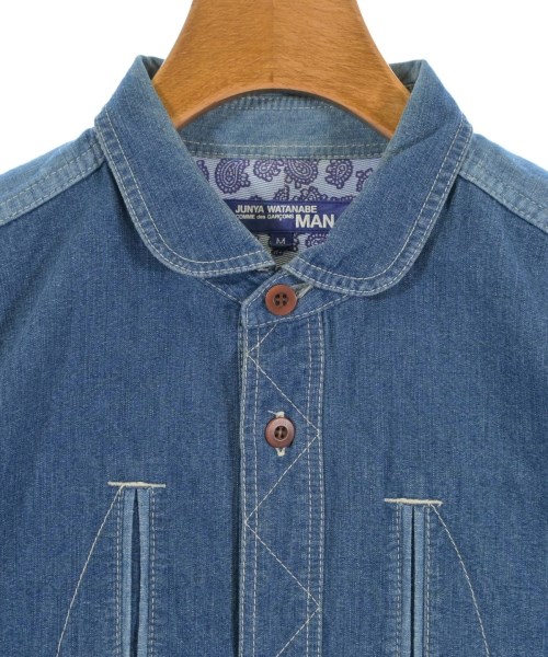 JUNYA WATANABE MAN（ジュンヤワタナベマン）カジュアルシャツ 紺 サイズ:M メンズ/2200624988717
