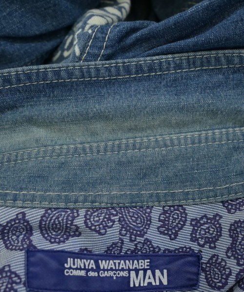 JUNYA WATANABE MAN（ジュンヤワタナベマン）カジュアルシャツ 紺 サイズ:M メンズ/2200624988717
