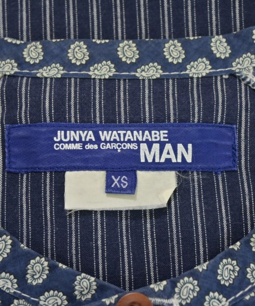 JUNYA WATANABE MAN（ジュンヤワタナベマン）カジュアルシャツ 紺 サイズ:XS メンズ/2200624988731