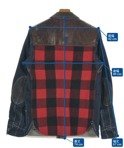 JUNYA WATANABE MAN（ジュンヤワタナベマン）デニムジャケット 紺 サイズ:M メンズ/2200628481054