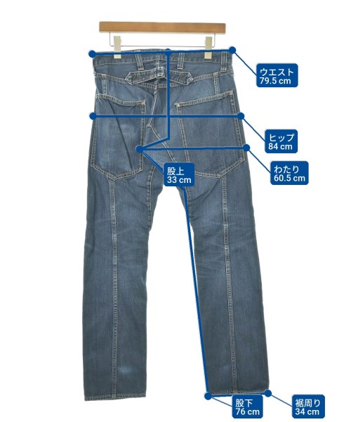 JUNYA WATANABE MAN（ジュンヤワタナベマン）デニムパンツ 青 サイズ:S メンズ/2200628481092