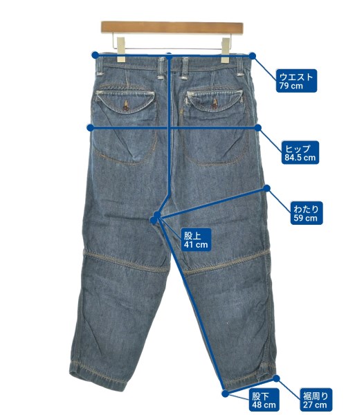 JUNYA WATANABE MAN（ジュンヤワタナベマン）デニムパンツ 青 サイズ:S メンズ/2200628481115