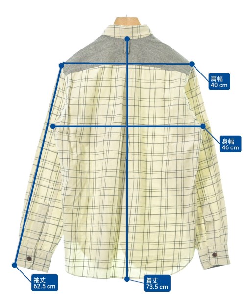 JUNYA WATANABE MAN（ジュンヤワタナベマン）カジュアルシャツ 白 サイズ:S メンズ/2200633555054