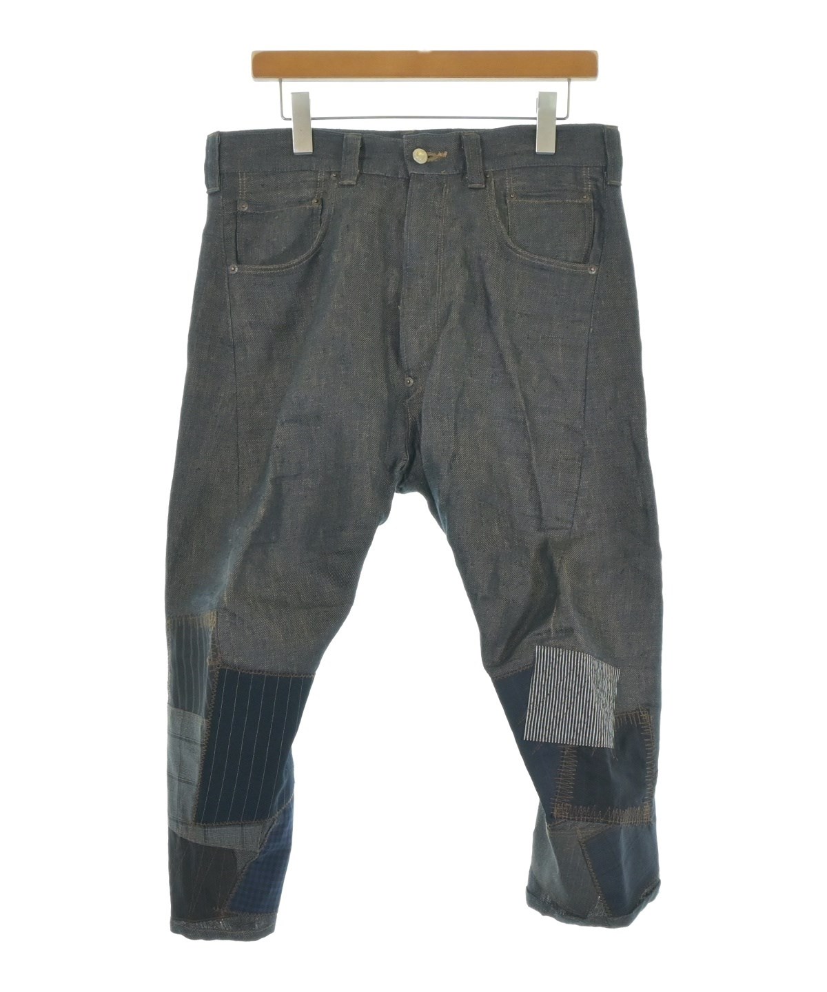 JUNYA WATANABE MAN（ジュンヤワタナベマン）クロップドパンツ 青