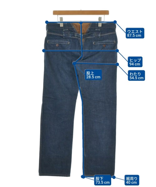 JUNYA WATANABE MAN（ジュンヤワタナベマン）デニムパンツ 紺 サイズ:L メンズ/2200633555146