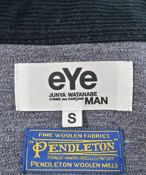 JUNYA WATANABE MAN（ジュンヤワタナベマン）カジュアルシャツ 紺 サイズ:S メンズ/2200633555191