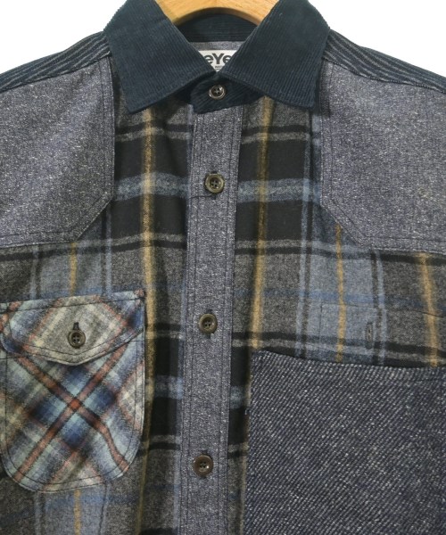 JUNYA WATANABE MAN（ジュンヤワタナベマン）カジュアルシャツ 紺 サイズ:S メンズ/2200633555191