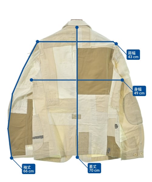 JUNYA WATANABE MAN（ジュンヤワタナベマン）カジュアルジャケット 白 サイズ:M メンズ/2200633688028