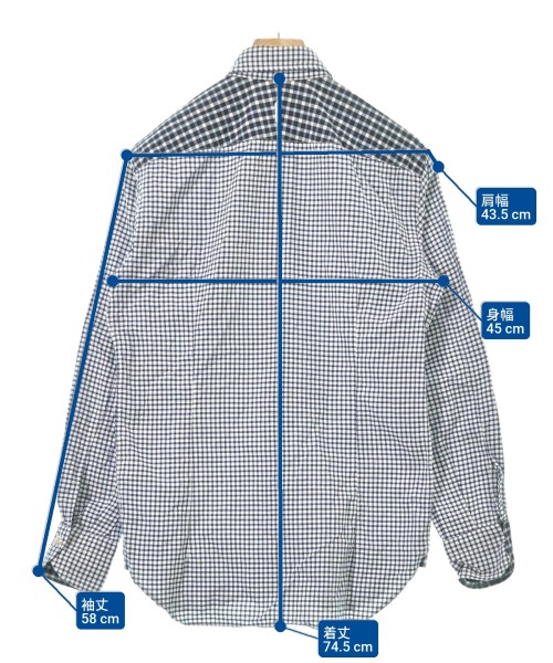 JUNYA WATANABE MAN（ジュンヤワタナベマン）カジュアルシャツ 紺 サイズ:S メンズ/2200619132170