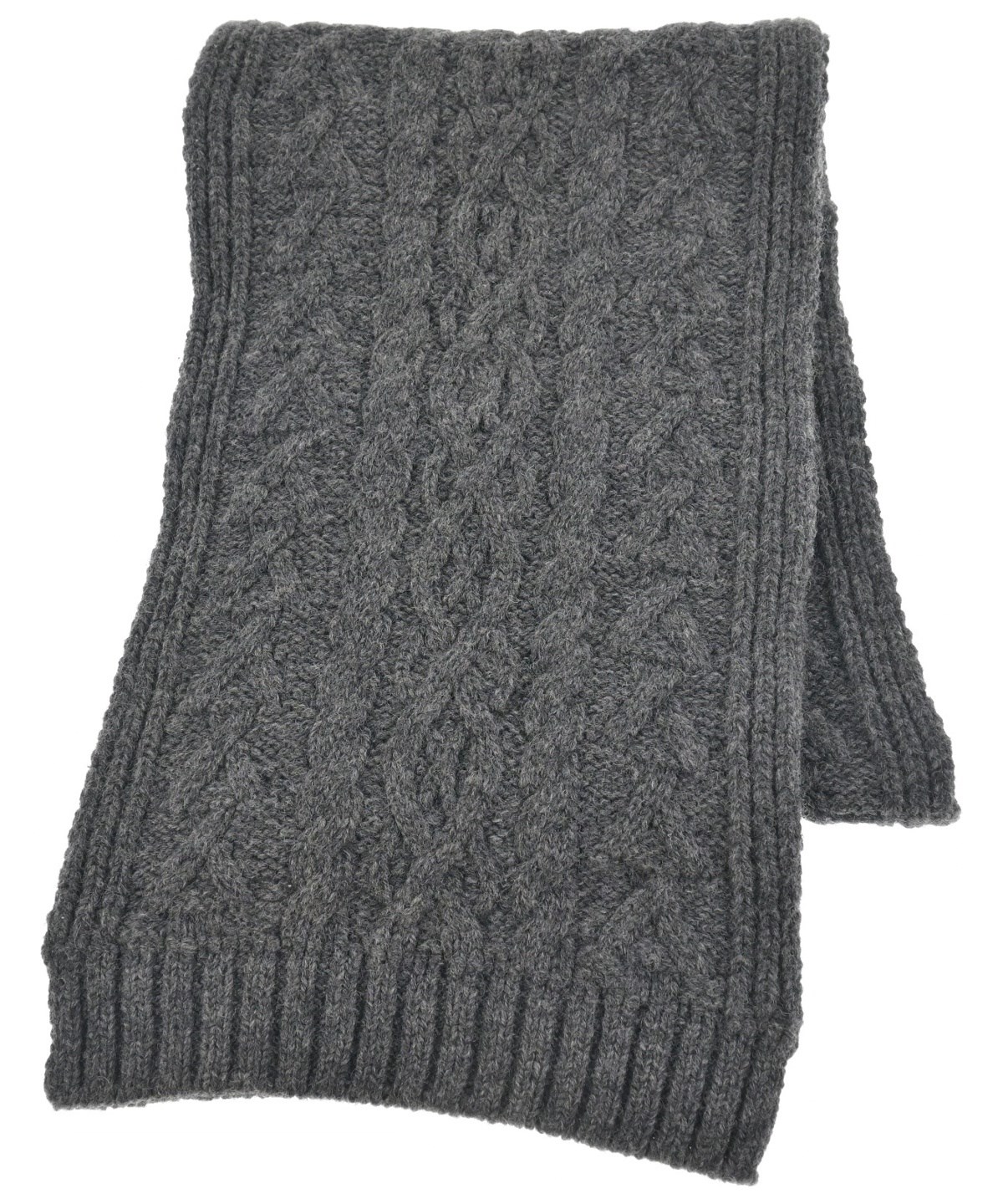 美品✨JUNYA WATANABE MAN Big マフラー ブラック JUNYA WATANABE MAN（ジュンヤワタナベマン）マフラー グレー サイズ