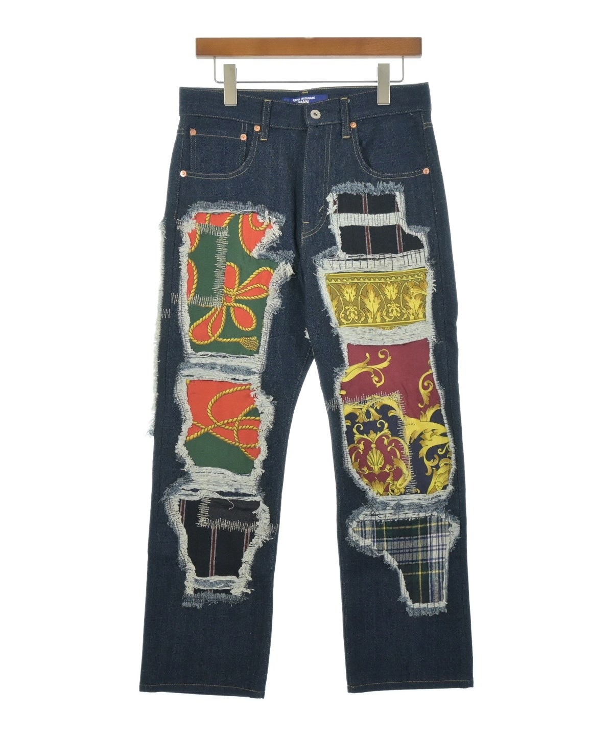 山田 JUNYA WATANABE（ジュンヤワタナベ）カジュアルシャツ 青 サイズ:XS