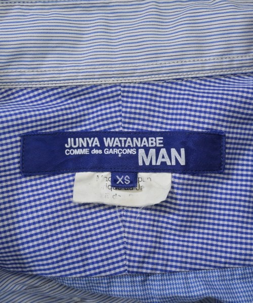 JUNYA WATANABE MAN（ジュンヤワタナベマン）カジュアルシャツ 青 サイズ:XS メンズ/2200612704015