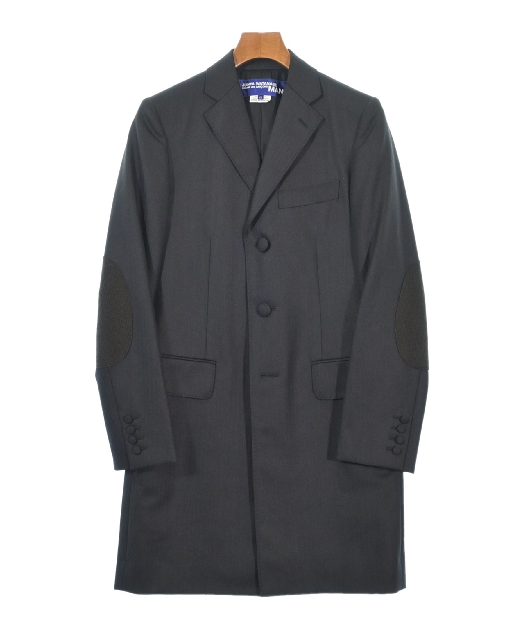 JUNYA WATANABE MAN チェスターコート 2019AW JUNYA WATANABE MAN（ジュンヤワタナベマン）チェスターコート グレー