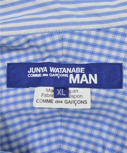 JUNYA WATANABE MAN（ジュンヤワタナベマン）カジュアルシャツ 青 サイズ:XL メンズ/2200613229043