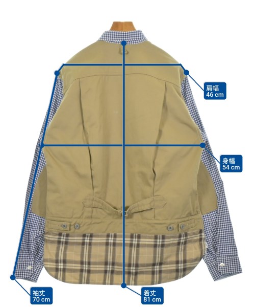 JUNYA WATANABE MAN（ジュンヤワタナベマン）カジュアルシャツ 紺 サイズ:L メンズ/2200613229159