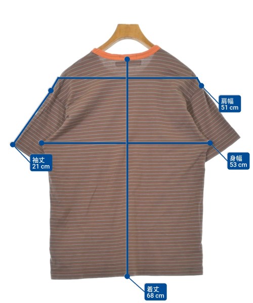 JUNYA WATANABE MAN（ジュンヤワタナベマン）Tシャツ・カットソー 茶 サイズ:M メンズ/2200612157057