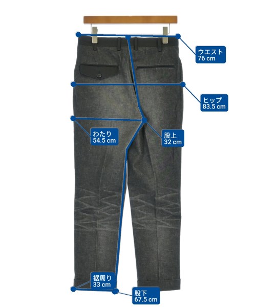 JUNYA WATANABE MAN（ジュンヤワタナベマン）デニムパンツ 黒 サイズ:XS メンズ/2200614587098