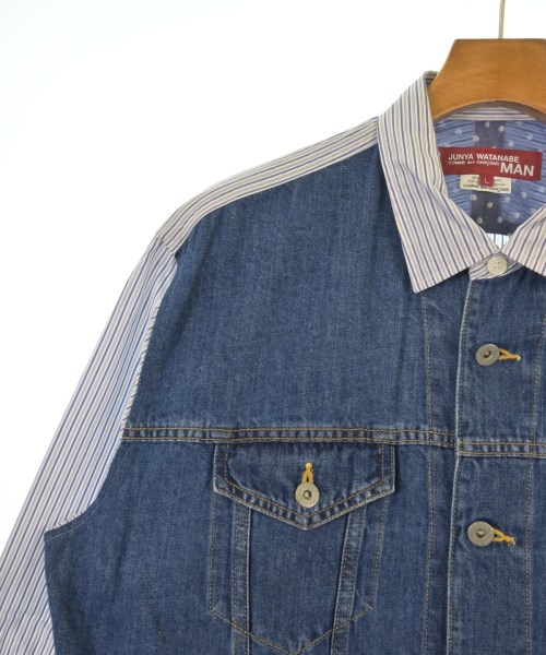 JUNYA WATANABE MAN（ジュンヤワタナベマン）カジュアルシャツ 青 サイズ:L メンズ/2200597214066