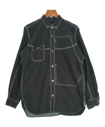 やまやむ JUNYA WATANABE MAN（ジュンヤワタナベマン）カジュアルシャツ 黒