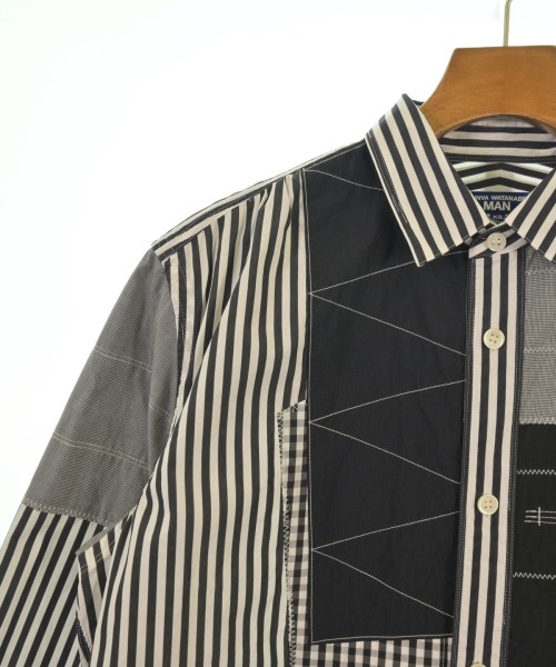 JUNYA WATANABE MAN（ジュンヤワタナベマン）カジュアルシャツ 黒 サイズ:XS メンズ/2200620128049