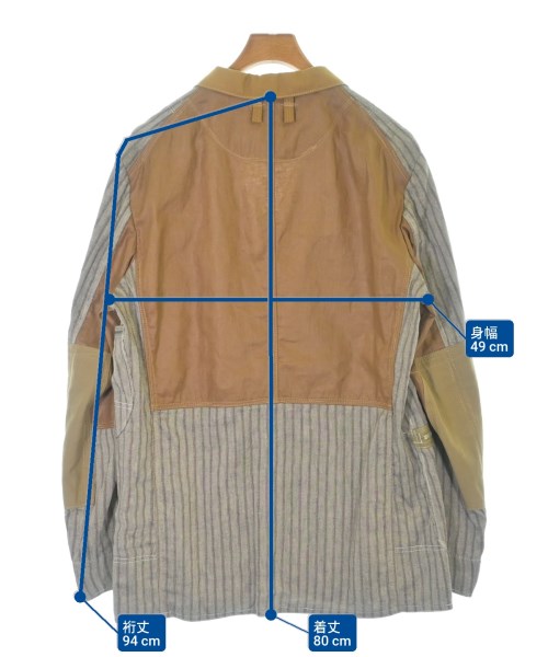 JUNYA WATANABE MAN（ジュンヤワタナベマン）カジュアルジャケット グレー サイズ:L メンズ/2200617001034