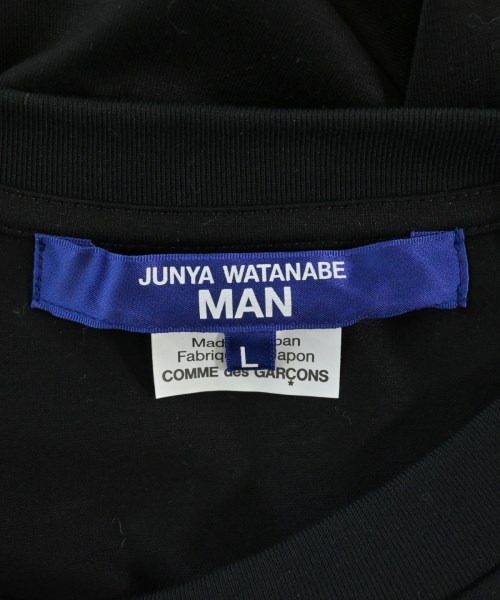 JUNYA WATANABE MAN（ジュンヤワタナベマン）Tシャツ・カットソー 黒 サイズ:L メンズ/2200600300274