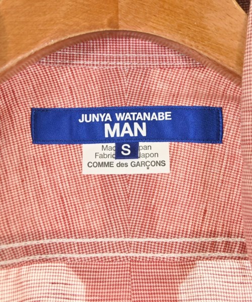 JUNYA WATANABE MAN（ジュンヤワタナベマン）カジュアルシャツ 赤 サイズ:S メンズ/2200600891093