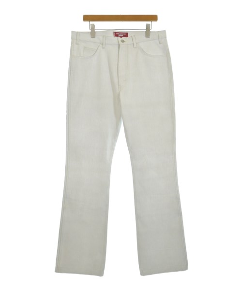 JUNYA WATANABE MAN(ジュンヤワタナベマン)デニムパンツ 白 サイズ:L/2200600951186