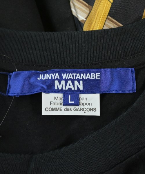 JUNYA WATANABE MAN（ジュンヤワタナベマン）Tシャツ・カットソー 黒 サイズ:L メンズ/2200603599057