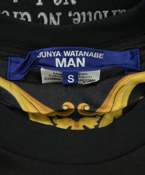 JUNYA WATANABE MAN（ジュンヤワタナベマン）Tシャツ・カットソー 黒 サイズ:S メンズ/2200606159074
