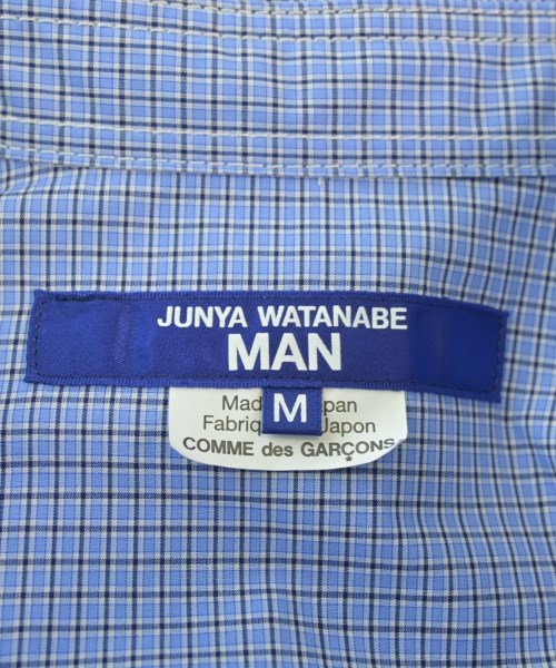 JUNYA WATANABE MAN（ジュンヤワタナベマン）カジュアルシャツ 青 サイズ:M メンズ/2200606159142