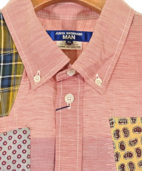 JUNYA WATANABE MAN（ジュンヤワタナベマン）カジュアルシャツ 赤 サイズ:XL メンズ/2200606159173