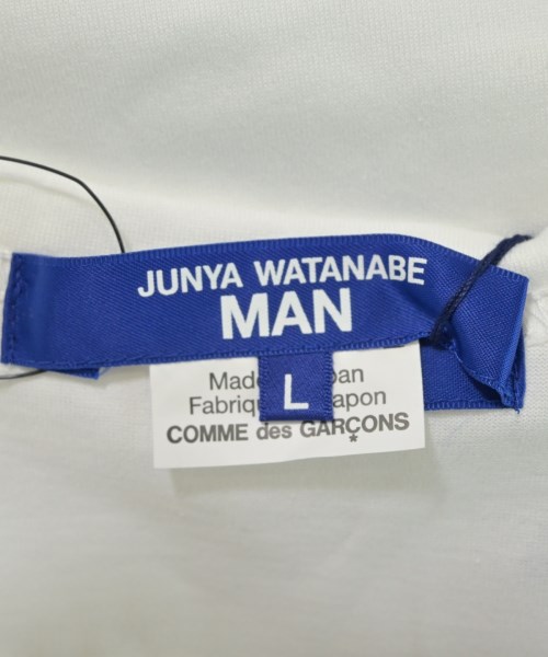 JUNYA WATANABE MAN（ジュンヤワタナベマン）Tシャツ・カットソー 白 サイズ:L メンズ/2200605401112