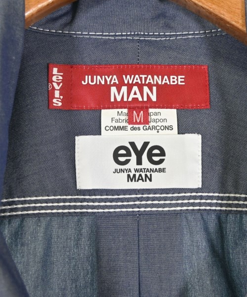 JUNYA WATANABE MAN（ジュンヤワタナベマン）カジュアルシャツ 紺 サイズ:M メンズ/2200607410037