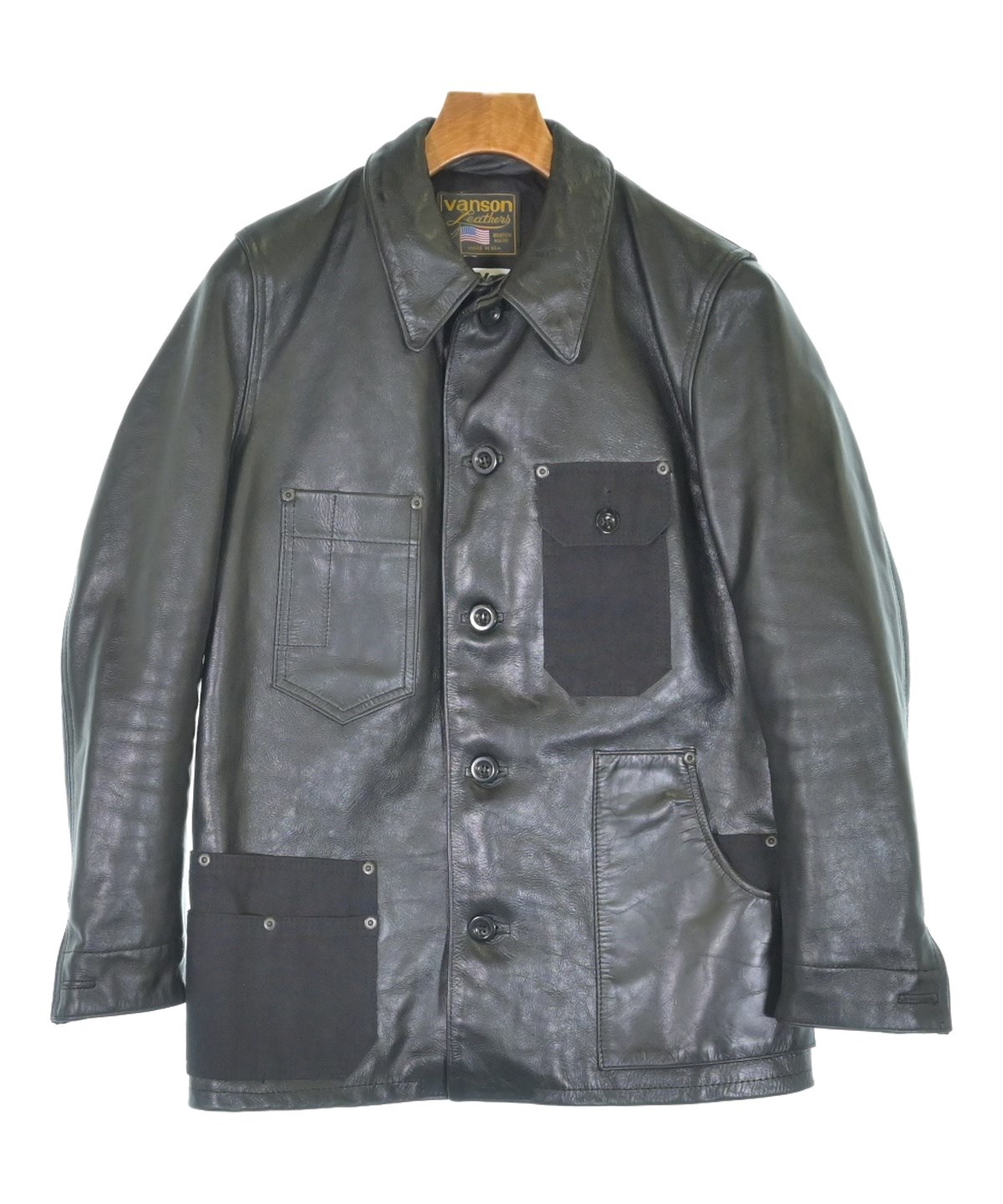 JUNYA WATANABE MAN（ジュンヤワタナベマン）ライダース 黒 サイズ:S