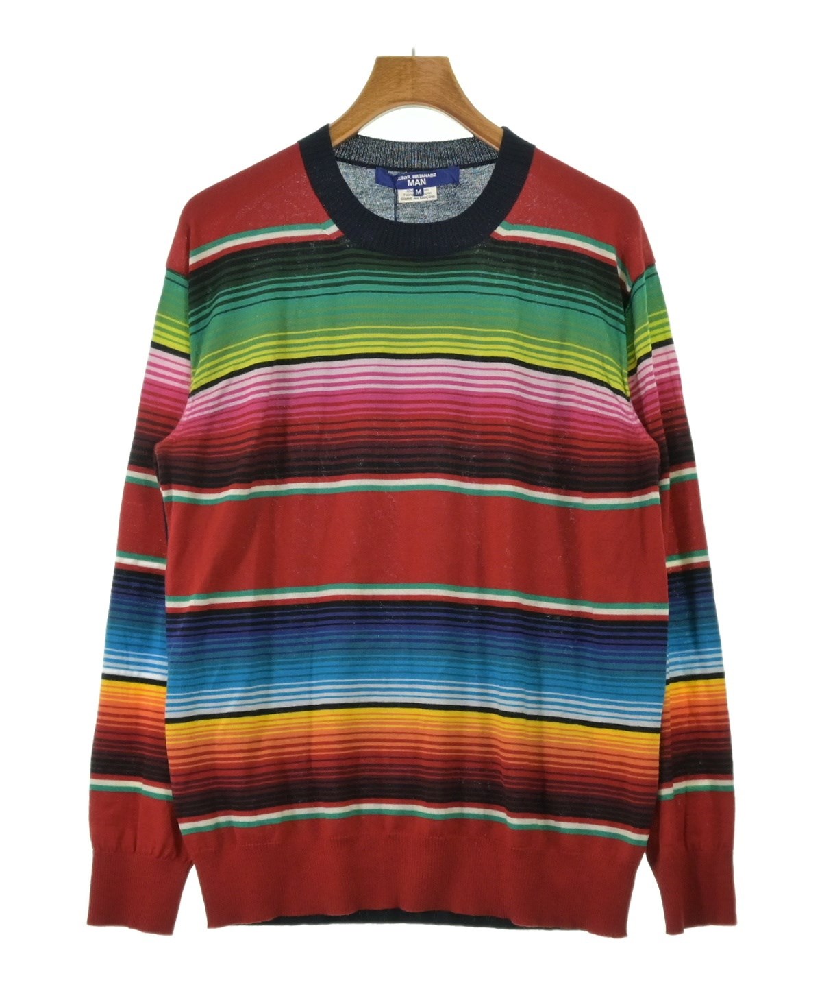 JUNYA WATANABE MAN ストライプ ウール 長袖 セーター JUNYA WATANABE COMME des GARCONS MAN ジュンヤ ワタナベ