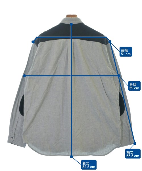 JUNYA WATANABE MAN（ジュンヤワタナベマン）カジュアルシャツ 黒 サイズ:L メンズ/2200673702104