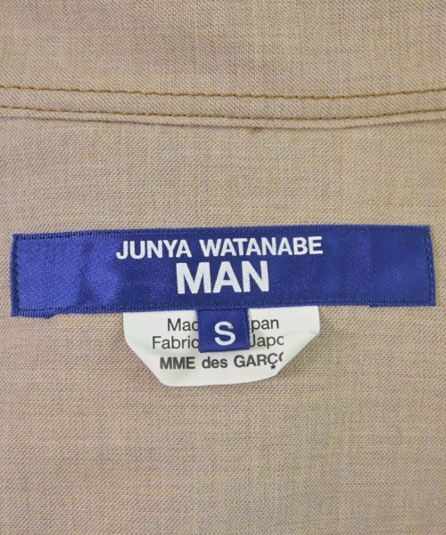 JUNYA WATANABE MAN（ジュンヤワタナベマン）カジュアルシャツ 茶 サイズ:S メンズ/2200671791087