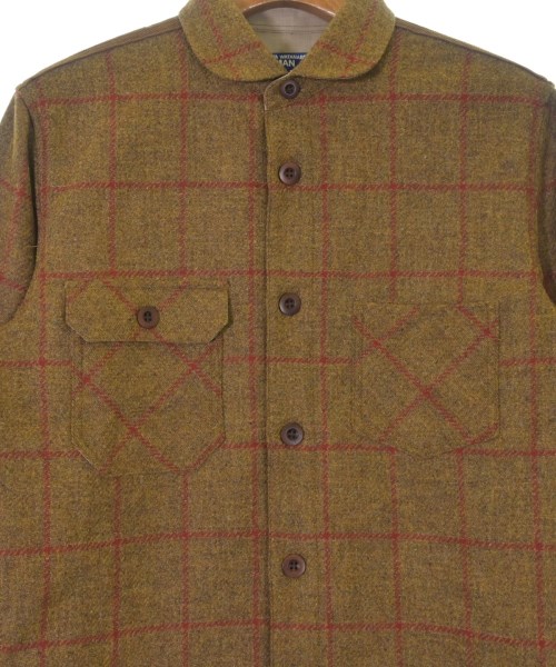 JUNYA WATANABE MAN（ジュンヤワタナベマン）カジュアルシャツ 茶 サイズ:S メンズ/2200671791087