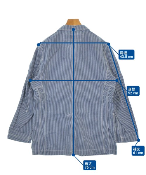 JUNYA WATANABE MAN（ジュンヤワタナベマン）カバーオール 青 サイズ:M メンズ/2200672476044