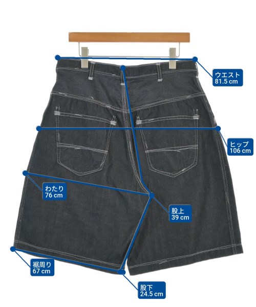 JUNYA WATANABE MAN（ジュンヤワタナベマン）ショートパンツ 黒 サイズ:M メンズ/2200675181099