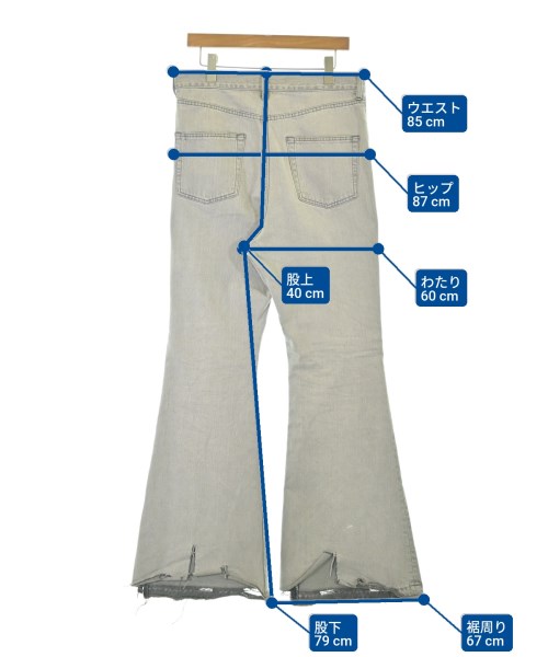 JUNYA WATANABE MAN（ジュンヤワタナベマン）デニムパンツ グレー サイズ:M メンズ/2200675443050