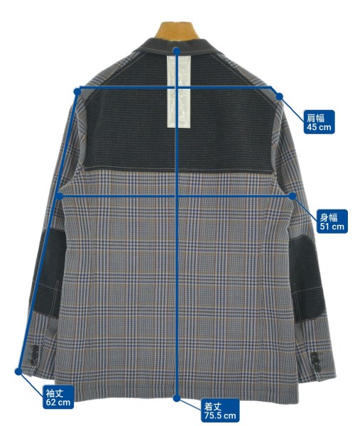 JUNYA WATANABE MAN（ジュンヤワタナベマン）カジュアルジャケット 青 サイズ:L メンズ/2200672819063