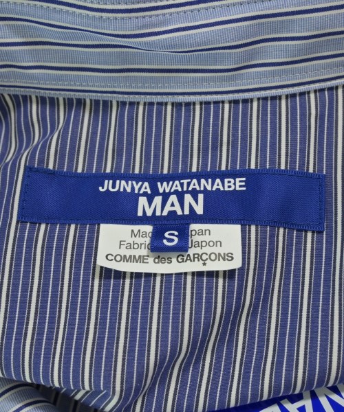 JUNYA WATANABE MAN（ジュンヤワタナベマン）カジュアルシャツ 青 サイズ:S メンズ/2200675610100