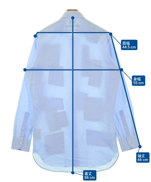 JUNYA WATANABE MAN（ジュンヤワタナベマン）カジュアルシャツ 青 サイズ:L メンズ/2200676417036