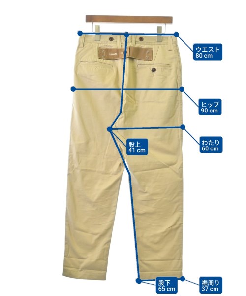 JUNYA WATANABE MAN（ジュンヤワタナベマン）チノパン ベージュ サイズ:S メンズ/2200676896077