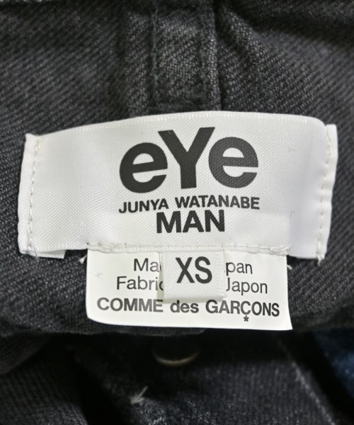 JUNYA WATANABE MAN（ジュンヤワタナベマン）デニムパンツ 黒 サイズ:XS メンズ/2200677291031