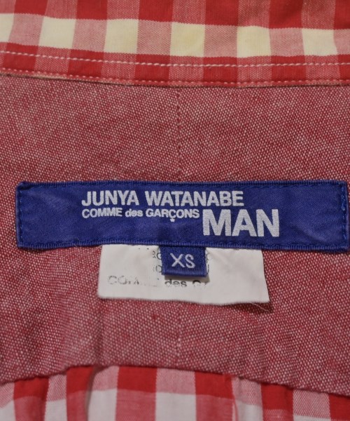 JUNYA WATANABE MAN（ジュンヤワタナベマン）カジュアルシャツ 赤 サイズ:XS メンズ/2200673393241